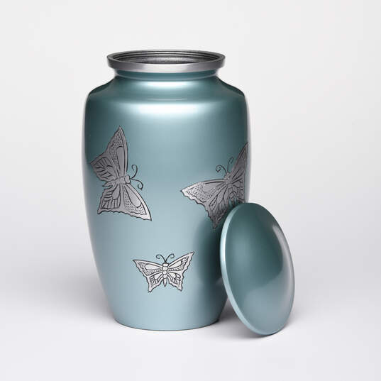 Tranquil Skies Butterfly Urn image number 2