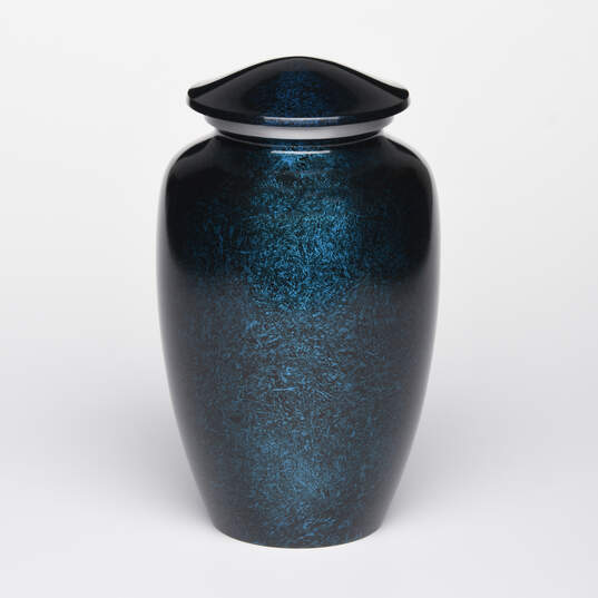 Serenity Sapphire Alloy Urn image number 1